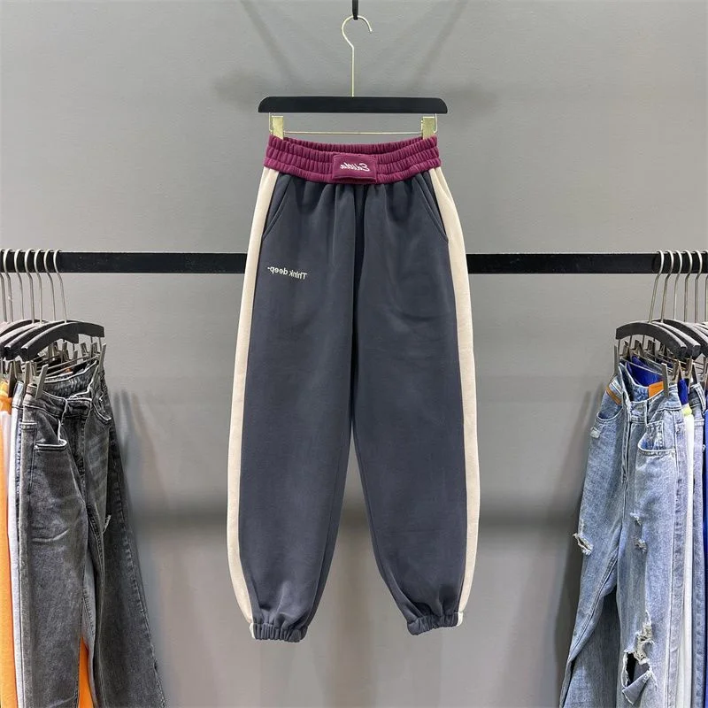 Extra Large Size 300 Pounds Fat MM Trousers Loose Casual Patchwork Sports Pants High Waist Long Pants for All Body Types
Extra Large Size 300 Pounds Fat MM Trousers Loose Casual Patchwork Sports Pants High Waist Long Pants for All Body Types