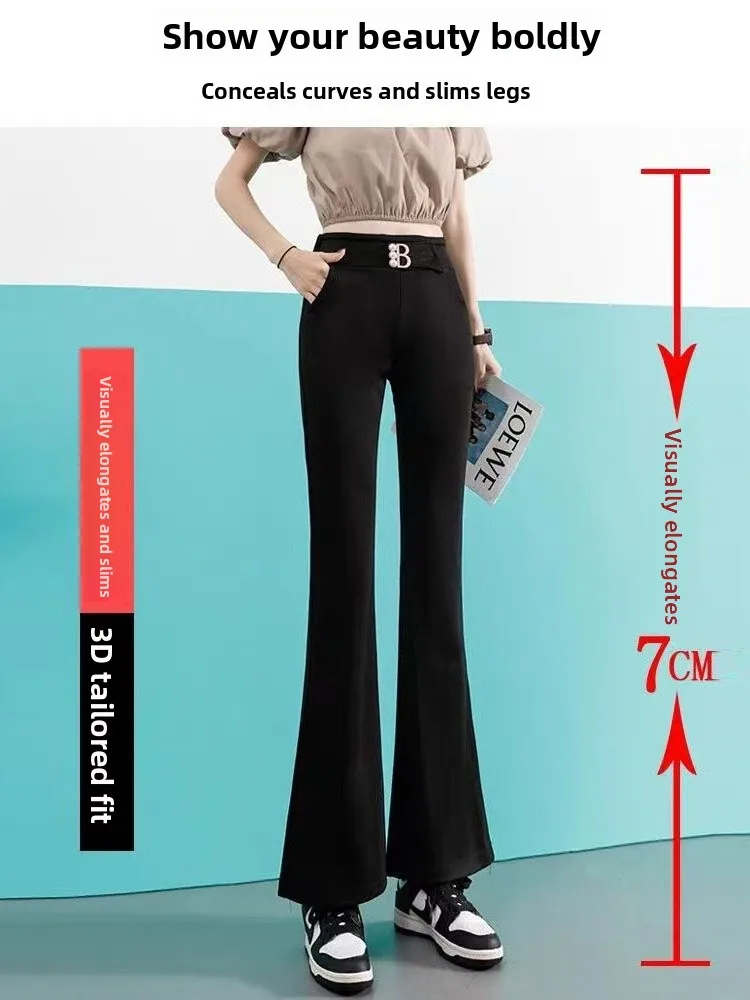 Женские брюки с высокой талией, облегающие, эластичные, осенне-зимние, в корейском стиле, расклешенные, для повседневной носки, утепленные, из полиэфирного волокна
Женские брюки с высокой талией, облегающие, эластичные, осенне-зимние, в корейском стиле, расклешенные, для повседневной носки, утепленные, из полиэфирного волокна