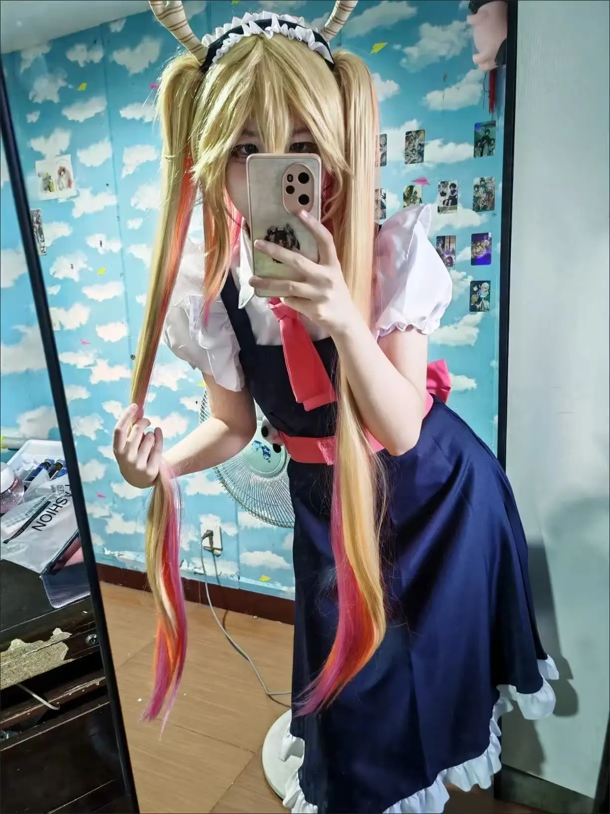 cosplay anime Kobayashi-san Chi no Maid Dragon Tohru Maid dress set Maid Dragon Dress Set
cosplay anime Kobayashi-san Chi no Maid Dragon Tohru Maid dress set Maid Dragon Dress Set