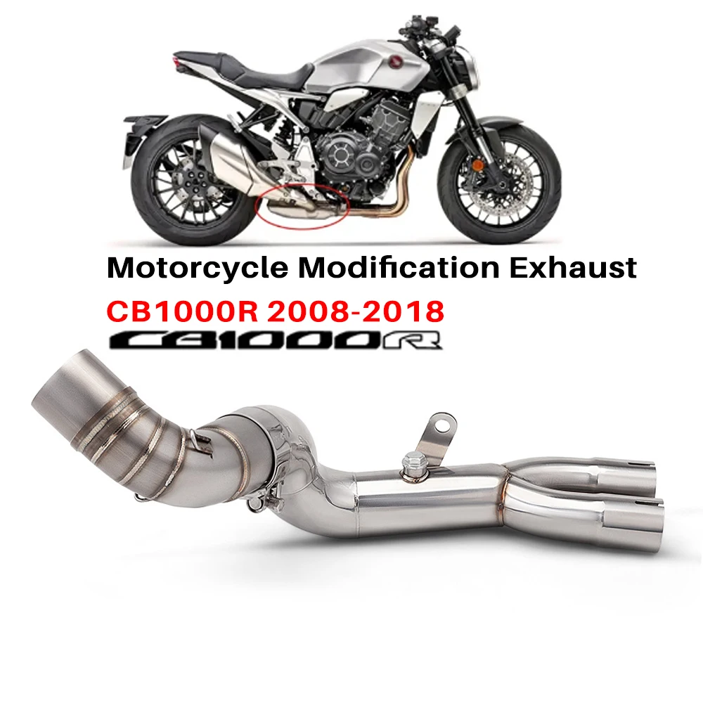 Аксессуары для мотоциклов, глушитель, выхлопная труба для HONDA CB1000R 2008-2018, модифицированная средняя соединительная труба, выхлопная труба
Аксессуары для мотоциклов, глушитель, выхлопная труба для HONDA CB1000R 2008-2018, модифицированная средняя соединительная труба, выхлопная труба