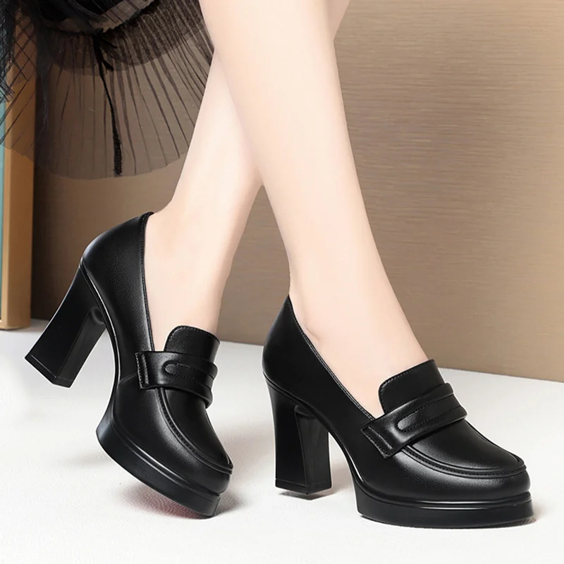 High Heels Versatile Thick Heel Round Toe Soft Sole Professional Work Catwalk Shoes Thick Sole Waterproof Platform Cheongsam
High Heels Versatile Thick Heel Round Toe Soft Sole Professional Work Catwalk Shoes Thick Sole Waterproof Platform Cheongsam