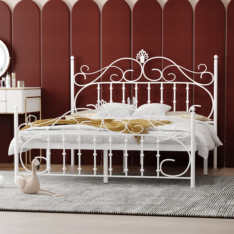 European Modern Luxury Bed Unusual Design Sleeping Princess Metal Bedroom Bed Romantic Letto Matrimoniale Lounge Suite Furniture
European Modern Luxury Bed Unusual Design Sleeping Princess Metal Bedroom Bed Romantic Letto Matrimoniale Lounge Suite Furniture