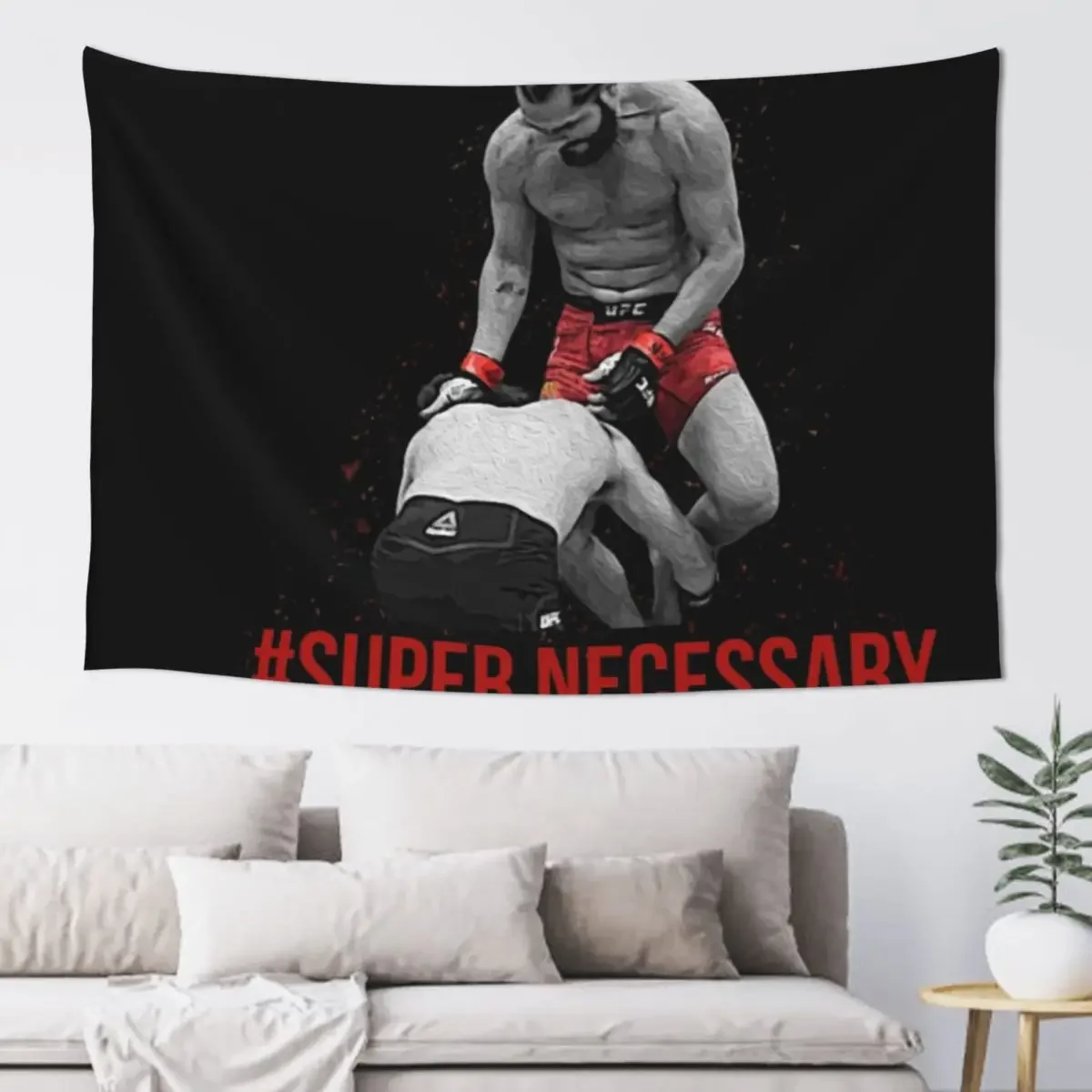 Jorge Masvidal - Super Necessary Tapestry Aesthetic Room Decoration Room Decor Cute Tapestry
Jorge Masvidal - Super Necessary Tapestry Aesthetic Room Decoration Room Decor Cute Tapestry