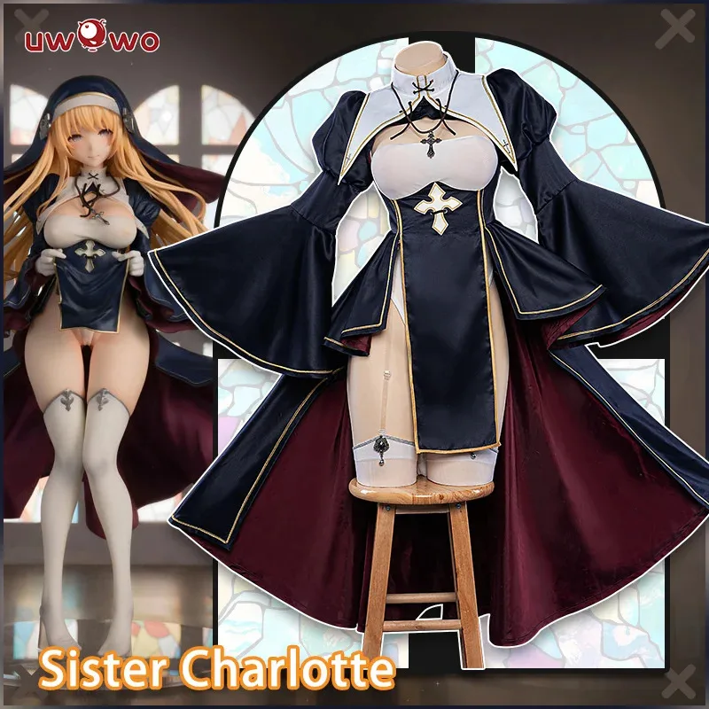 IN STOCK UWOWO NSFW 18+ Original Character Charlotte Cosplay Figure Vibrastar Sister Cosplay Nun Costume Halloween Costumes Full
IN STOCK UWOWO NSFW 18+ Original Character Charlotte Cosplay Figure Vibrastar Sister Cosplay Nun Costume Halloween Costumes Full
