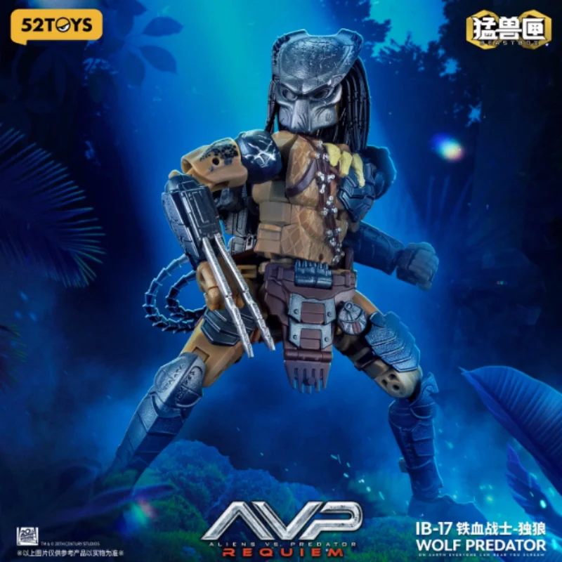 new Original 52toys Beastbox Transformable Mecha Action Figure Wolf Predator Ib-17 Avp Requiem Collectible Model Toys Gifts
new Original 52toys Beastbox Transformable Mecha Action Figure Wolf Predator Ib-17 Avp Requiem Collectible Model Toys Gifts