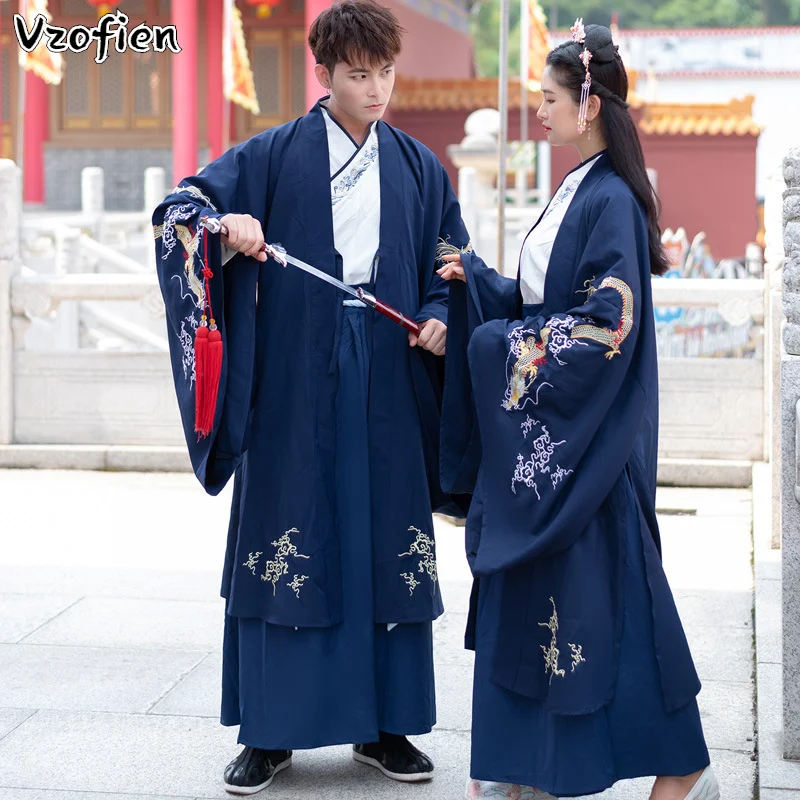 Men's Swordsman Hanfu Robe Chinese Ancient Traditional Han Dynasty Costume Tang Suit Halloween Cosplay Costume Party Dress
Men's Swordsman Hanfu Robe Chinese Ancient Traditional Han Dynasty Costume Tang Suit Halloween Cosplay Costume Party Dress