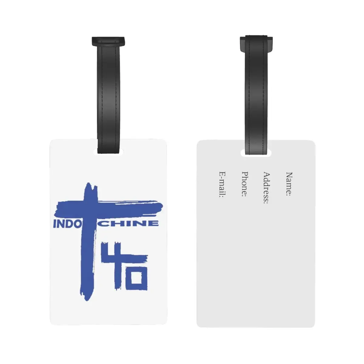 Indochine Luggage Tags Suitcase Accessories Travel PVC Cute Baggage Boarding Tag Portable Label Holder ID Name Address
Indochine Luggage Tags Suitcase Accessories Travel PVC Cute Baggage Boarding Tag Portable Label Holder ID Name Address