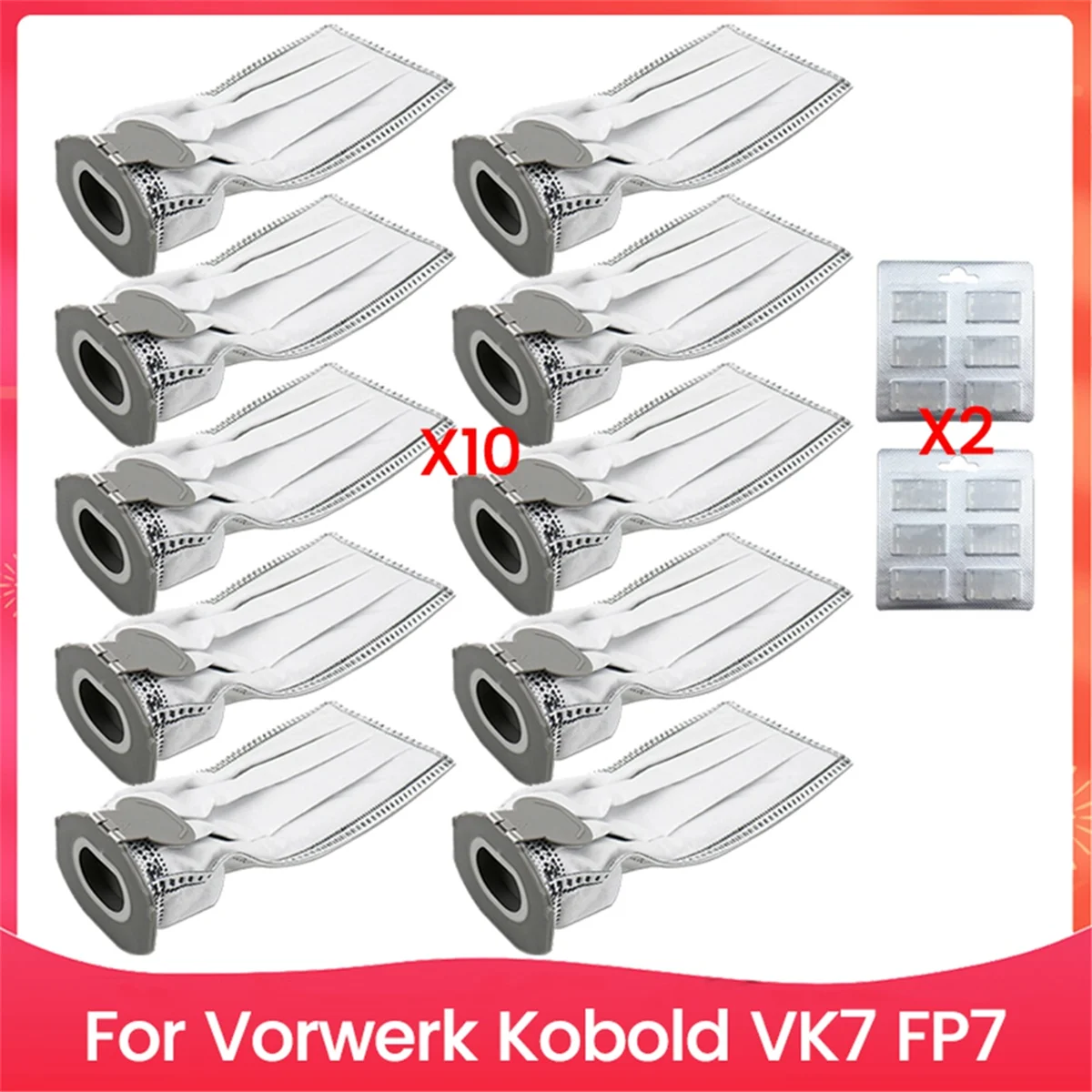 A78E-12PCS Disposable Dust Bags and Fragrance Kits for Vorwerk Kobold VK7 FP7 Vacuum Cleaner Accessories Replacement Parts
A78E-12PCS Disposable Dust Bags and Fragrance Kits for Vorwerk Kobold VK7 FP7 Vacuum Cleaner Accessories Replacement Parts
