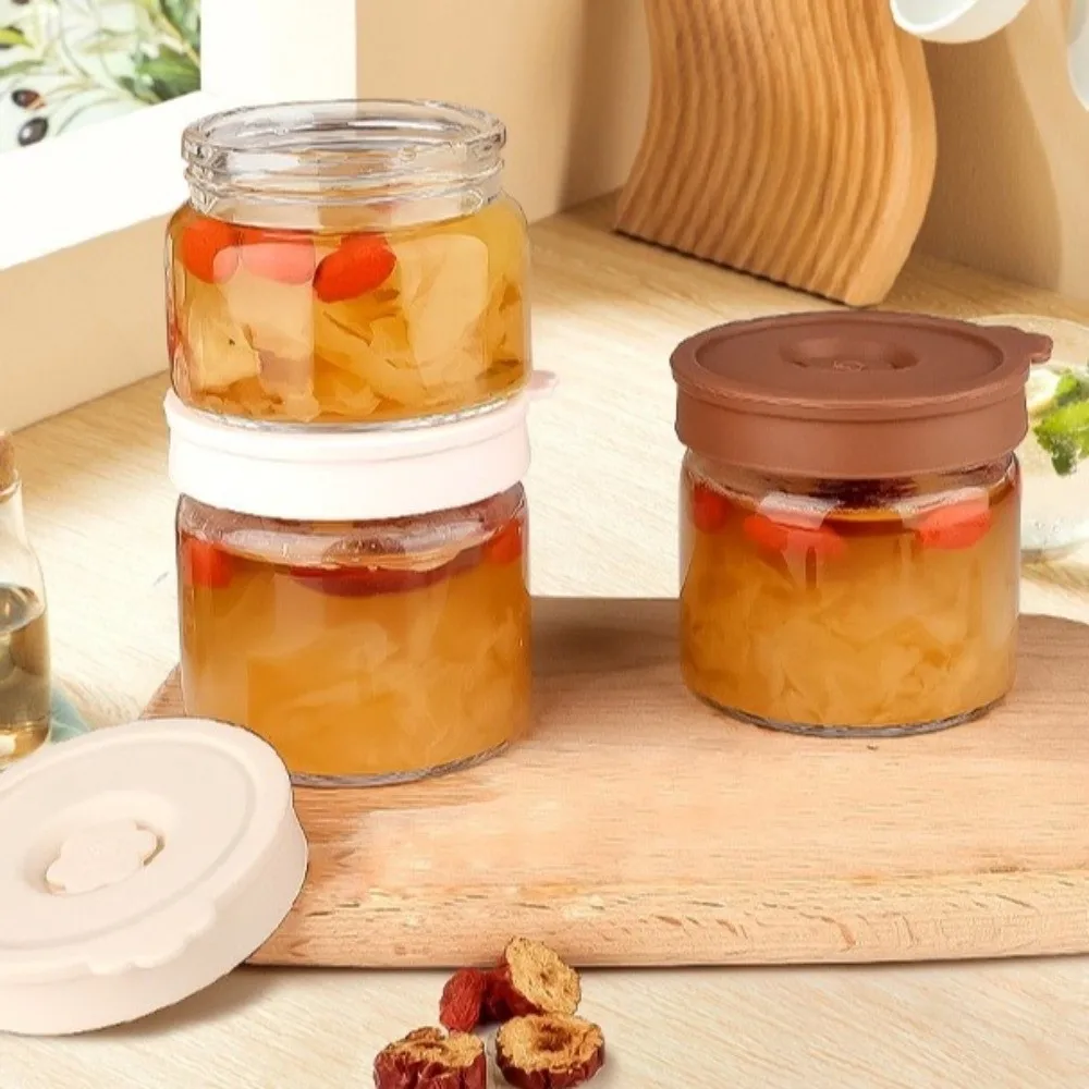 Transparent Glass Storage Jar Silicone Sealed Lid Leak-Proof Sealed Container Precision Scale Heat Resistant Clear Glass Jar Tea
Transparent Glass Storage Jar Silicone Sealed Lid Leak-Proof Sealed Container Precision Scale Heat Resistant Clear Glass Jar Tea