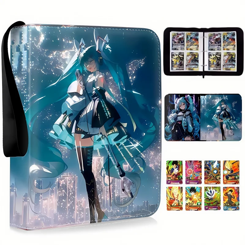 Hatsune Miku Loose-leaf Card Collection Four-box Grid Card Binder Album Polaroid Photo Storage Bag Anime Peripheral Holiday Gift
Hatsune Miku Loose-leaf Card Collection Four-box Grid Card Binder Album Polaroid Photo Storage Bag Anime Peripheral Holiday Gift