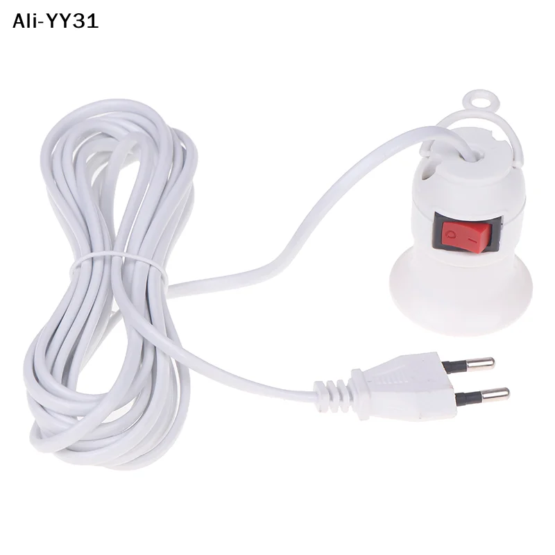 【Y3A】EU Plug 4M Power Cord Cables E27 Lamp Base Holder With Switch For Pendant Led Bulbs Fixture Hanglamp Suspension Socket
【Y3A】EU Plug 4M Power Cord Cables E27 Lamp Base Holder With Switch For Pendant Led Bulbs Fixture Hanglamp Suspension Socket
