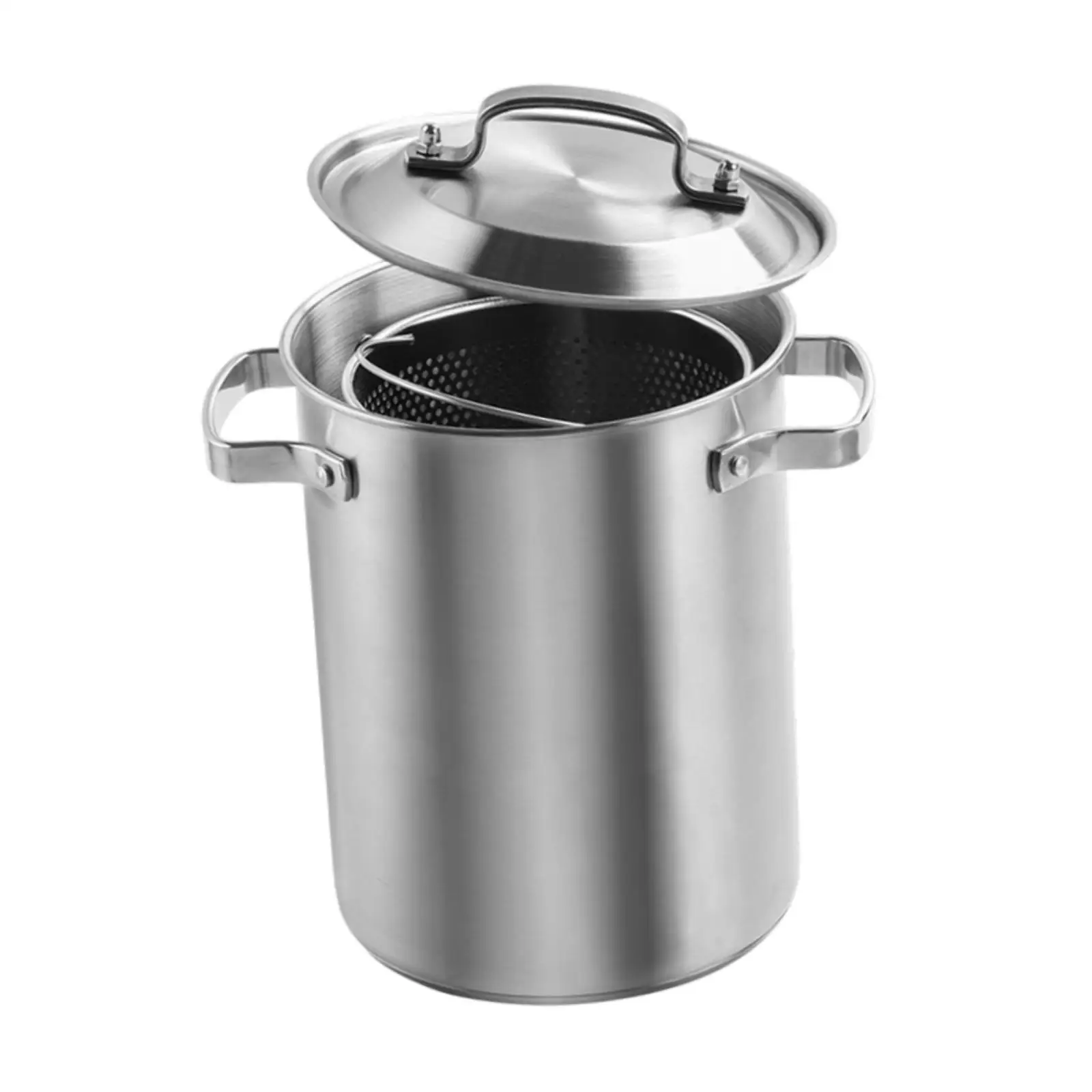 Stainless Steel Multipurpose Oil Bucket Easy to Clean with Double Handle Deep Oil Fryer for Hotel Commercial Household Canteens
Stainless Steel Multipurpose Oil Bucket Easy to Clean with Double Handle Deep Oil Fryer for Hotel Commercial Household Canteens