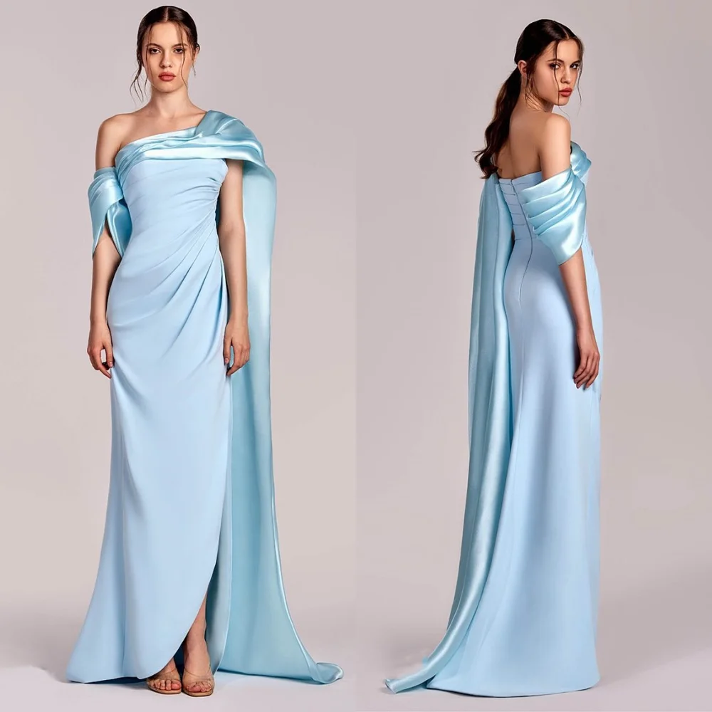 Customized Jersey Pleat Sheath Off-the-shoulder Long Dresses Bespoke Occasion Party Elegant High Quality
Customized Jersey Pleat Sheath Off-the-shoulder Long Dresses Bespoke Occasion Party Elegant High Quality