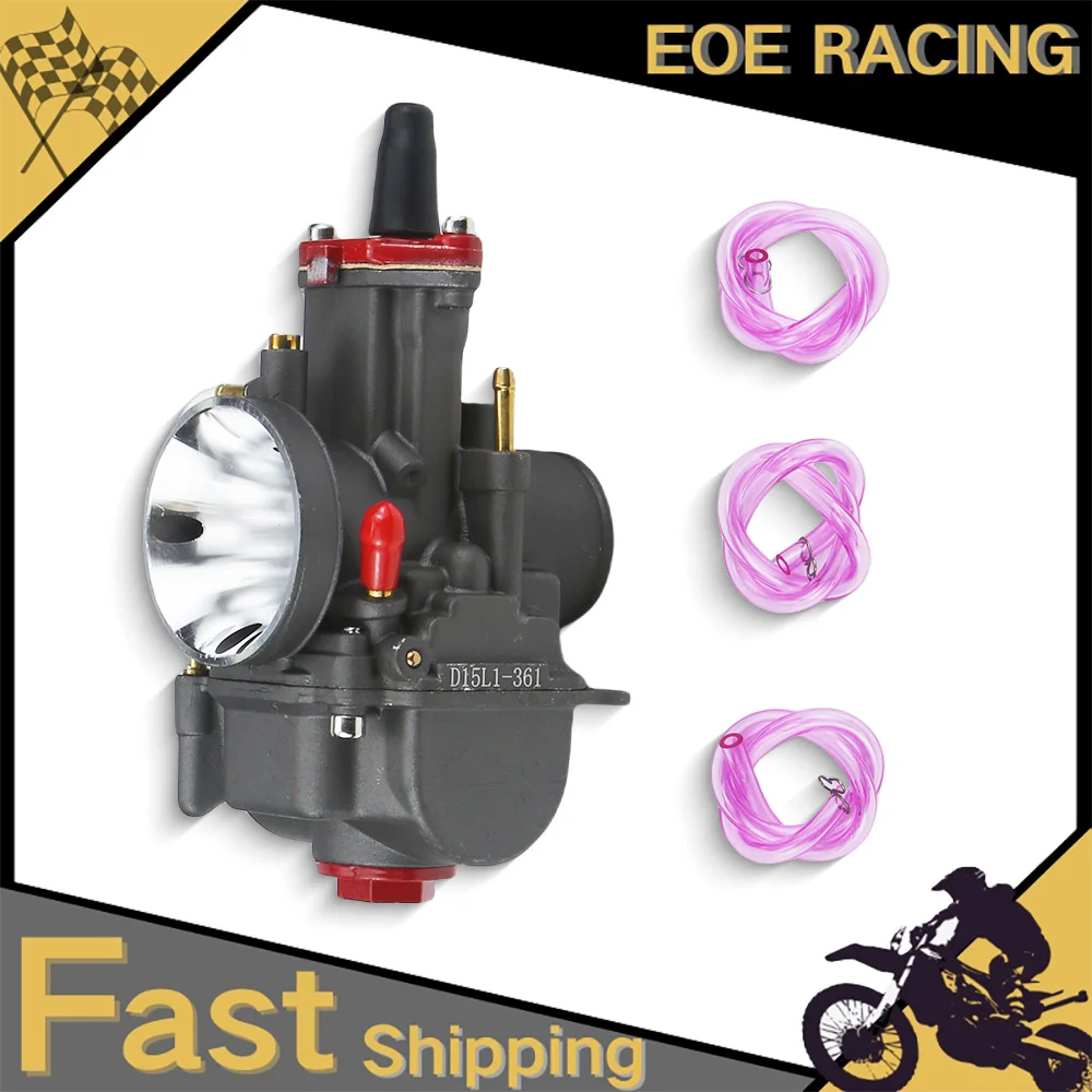 PWK 24mm Sand Blasted Carburetor For Racing Dirt Bike Motorcycle Performance Replacement Carb Parts
PWK 24mm Sand Blasted Carburetor For Racing Dirt Bike Motorcycle Performance Replacement Carb Parts