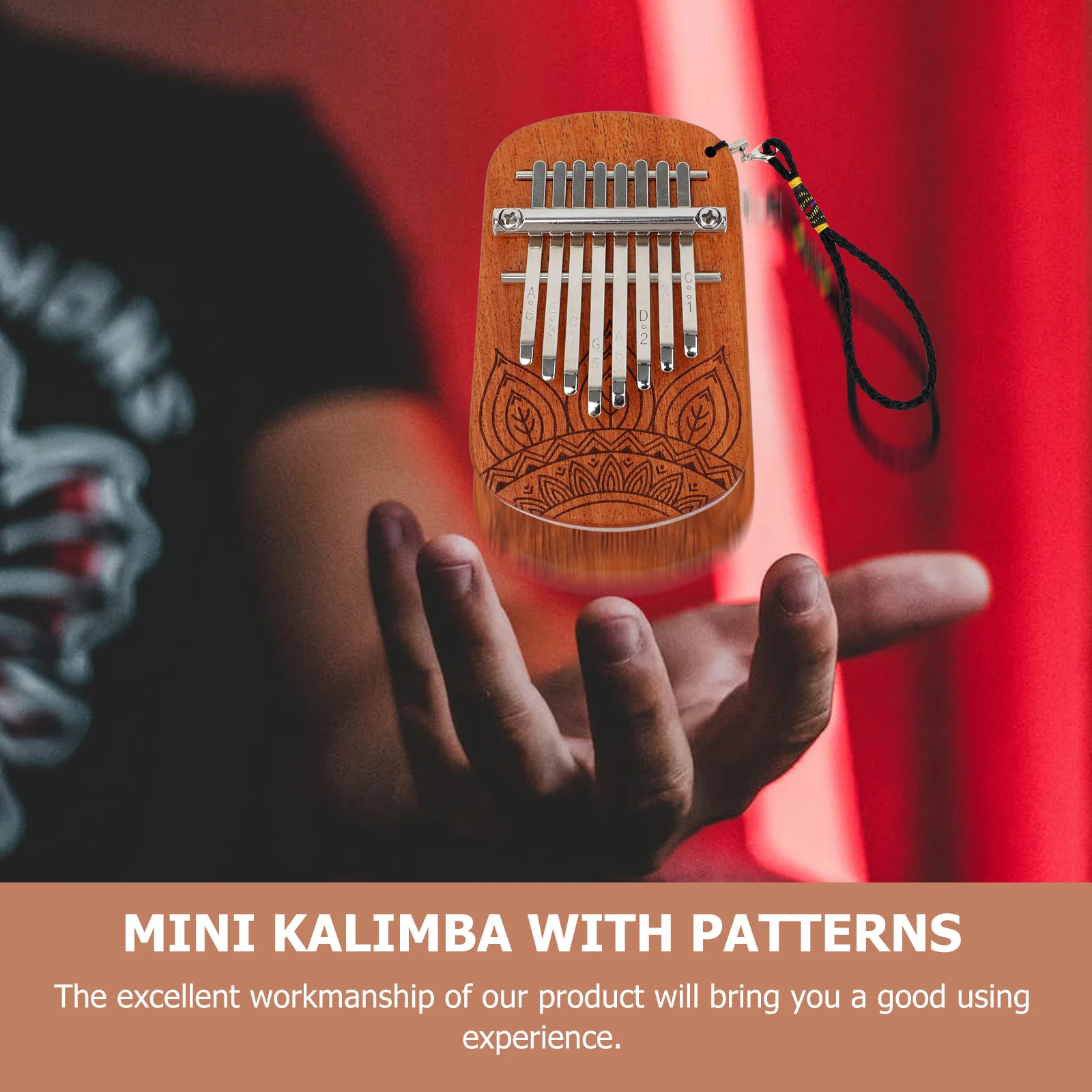Wooden Kalimba Mini Thumb Piano for Kids Adults Beginners Professionals Clear Sounds Musical Instruments Performance Recording
Wooden Kalimba Mini Thumb Piano for Kids Adults Beginners Professionals Clear Sounds Musical Instruments Performance Recording