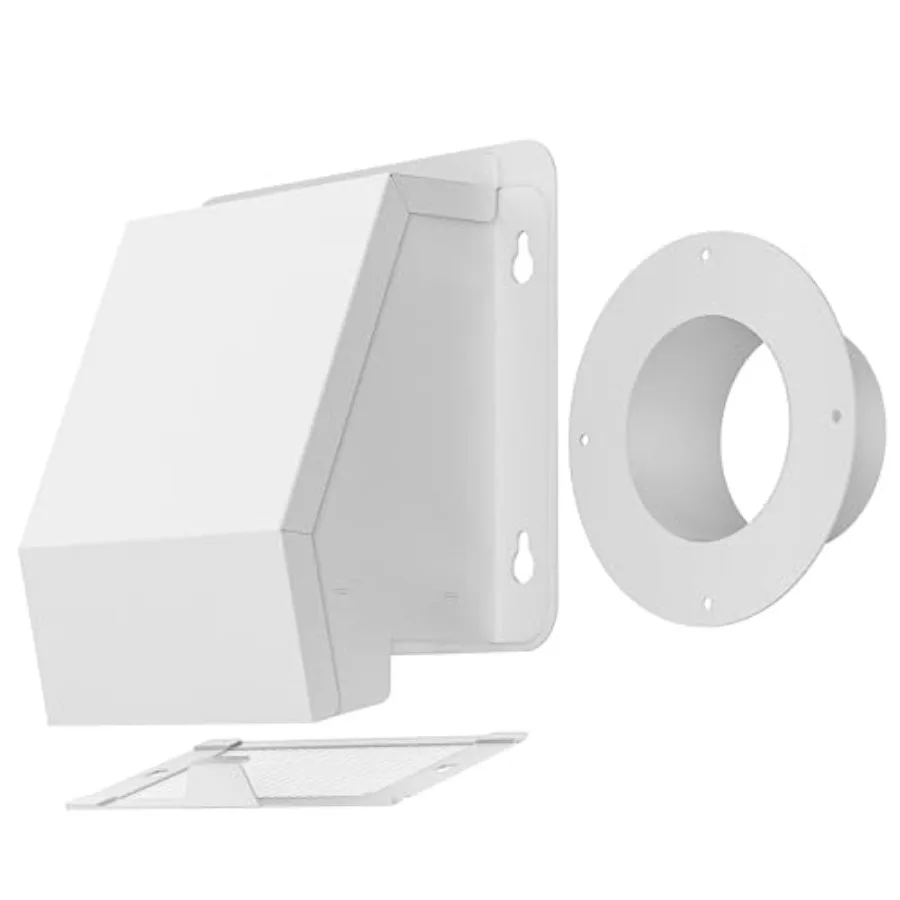 Dryer Vent Cover Outside with Flange Hooded Wall Vent with Removable Mesh for Exterior Wall Galvanized Steel Exhaust Vent Cap f
Dryer Vent Cover Outside with Flange Hooded Wall Vent with Removable Mesh for Exterior Wall Galvanized Steel Exhaust Vent Cap f