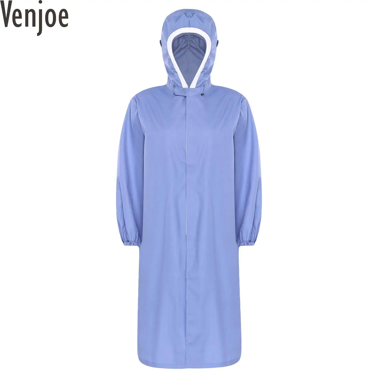 Unisex Hatless Hooded with Ear Loops Lab Jackets Basic Workshop Uniform Front Hook-loop Fastener Protective Long Sleeve Workwear
Unisex Hatless Hooded with Ear Loops Lab Jackets Basic Workshop Uniform Front Hook-loop Fastener Protective Long Sleeve Workwear