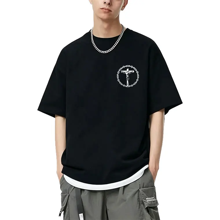 Christian Cross Jesus If You Confess Bible Verse T-shirt Men Women Hip Hop Gothic Streetwear Unisex Fashion Oversized T Shirts
Christian Cross Jesus If You Confess Bible Verse T-shirt Men Women Hip Hop Gothic Streetwear Unisex Fashion Oversized T Shirts