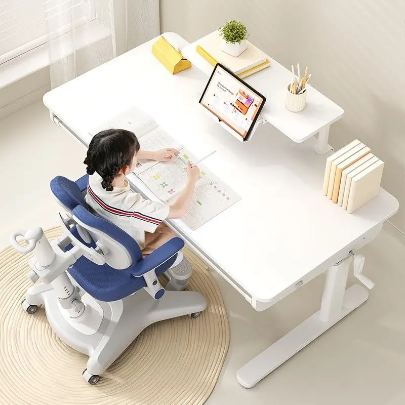 Children's study tables and chairs Household children's desks Student desks Lifting solid wood table and chair covers
Children's study tables and chairs Household children's desks Student desks Lifting solid wood table and chair covers