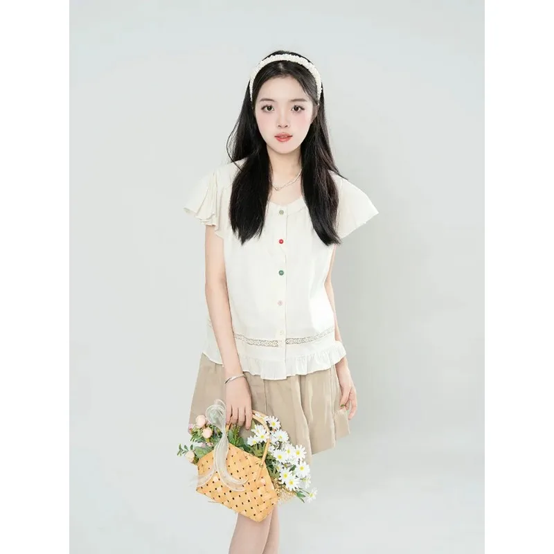 Kids Girls Japanese Style Solid Color Pleated Skirt Summer Cotton Elastic High Waist A-line Mini Skirt Daily School Casual Wear
Kids Girls Japanese Style Solid Color Pleated Skirt Summer Cotton Elastic High Waist A-line Mini Skirt Daily School Casual Wear