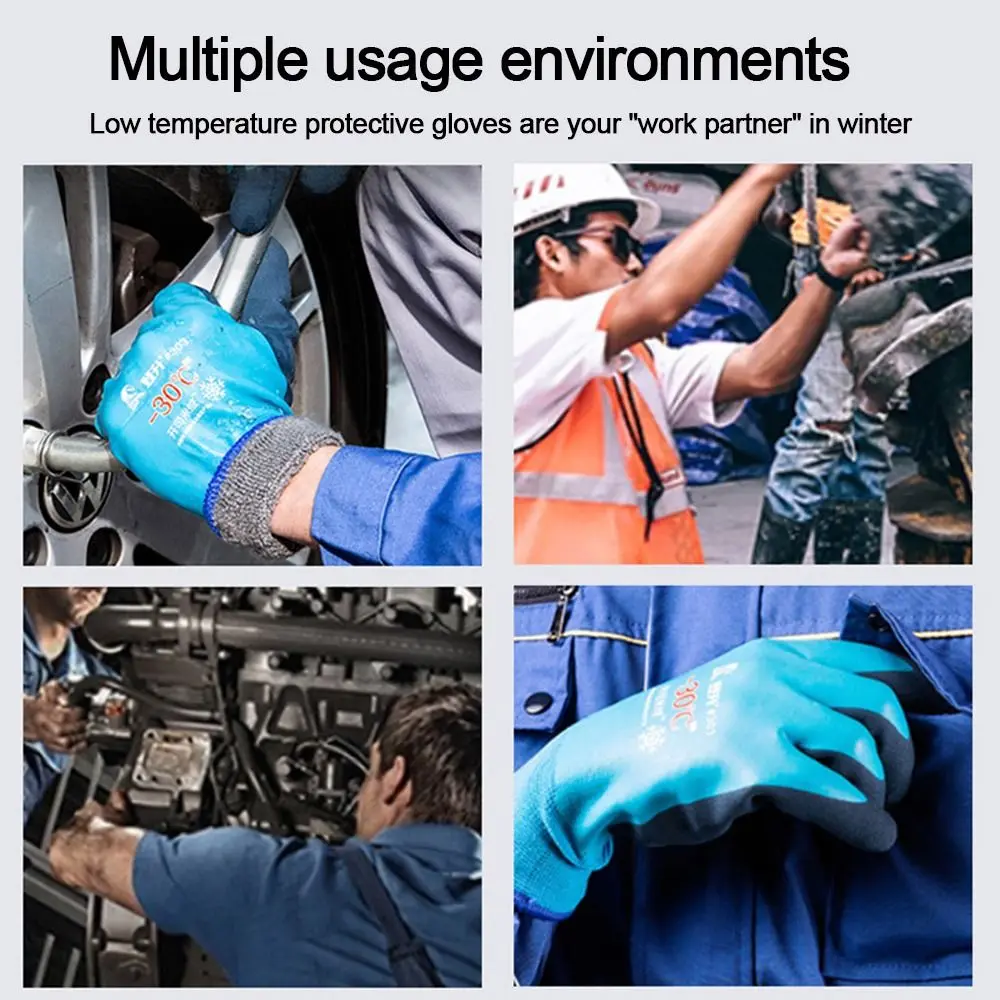 Унисекс зимние рабочие перчатки с термоизоляцией, водонепроницаемые, морозостойкие, для садоводства, рыбалки и работы при низких температурах
Унисекс зимние рабочие перчатки с термоизоляцией, водонепроницаемые, морозостойкие, для садоводства, рыбалки и работы при низких температурах