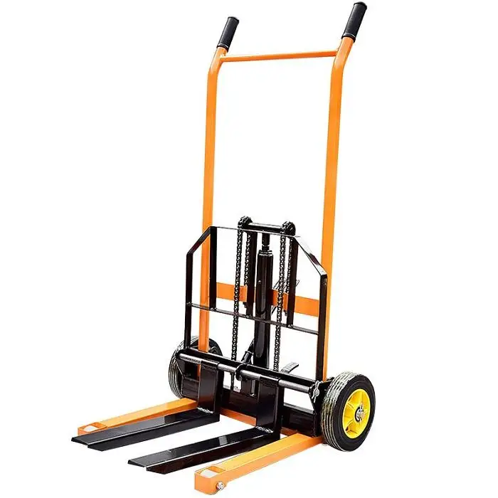 200kg Manual Miniature Hydraulic Forklift Manual Stacker Lightweight Household Loading and Unloading Truck Lifting Truck
200kg Manual Miniature Hydraulic Forklift Manual Stacker Lightweight Household Loading and Unloading Truck Lifting Truck