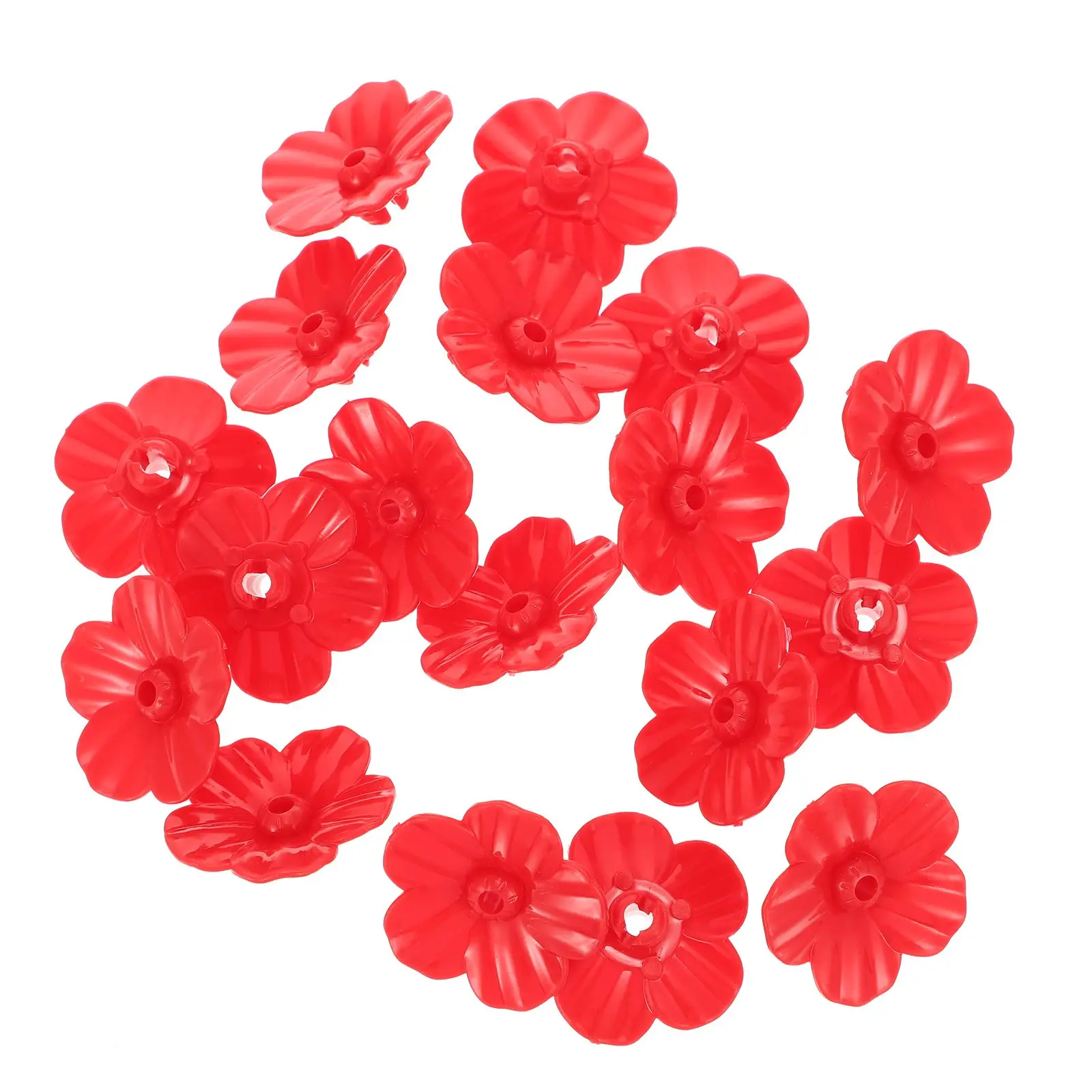 18 Pcs Red Bird Feeder Flowers Hummingbird Feeders Durable Plastic Material Garden Outdoor Use Flower Shape Design
18 Pcs Red Bird Feeder Flowers Hummingbird Feeders Durable Plastic Material Garden Outdoor Use Flower Shape Design