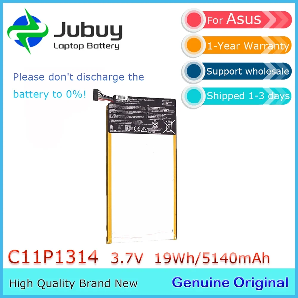 Оригинальный аккумулятор для ноутбука C11P1314, 3,75 В, 19 Втч, для Asus K00F Me102 Me102a Premium
Оригинальный аккумулятор для ноутбука C11P1314, 3,75 В, 19 Втч, для Asus K00F Me102 Me102a Premium