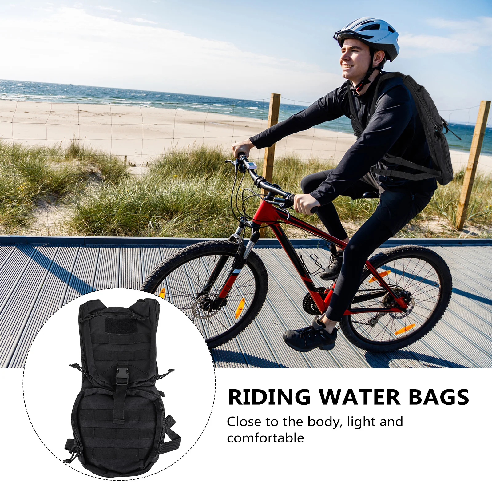 Lightweight Waterproof Hydration Backpack For Cycling Running Outdoor Sports Leakproof Storage Bag Strong Durable Comfortable
Lightweight Waterproof Hydration Backpack For Cycling Running Outdoor Sports Leakproof Storage Bag Strong Durable Comfortable