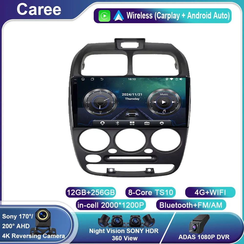 Android 14 Radio For Hyundai Verna Accent 1999 - 2012 Auto Radio Multimedia Player Stereo Head Unit GPS Navigation No 2din DVD
Android 14 Radio For Hyundai Verna Accent 1999 - 2012 Auto Radio Multimedia Player Stereo Head Unit GPS Navigation No 2din DVD