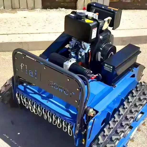 Customized Self-Propelled Lawn Mower Robot All-Terrain Crawler Orchard Dam Weeder Land Reclamation for Garden Care
Customized Self-Propelled Lawn Mower Robot All-Terrain Crawler Orchard Dam Weeder Land Reclamation for Garden Care