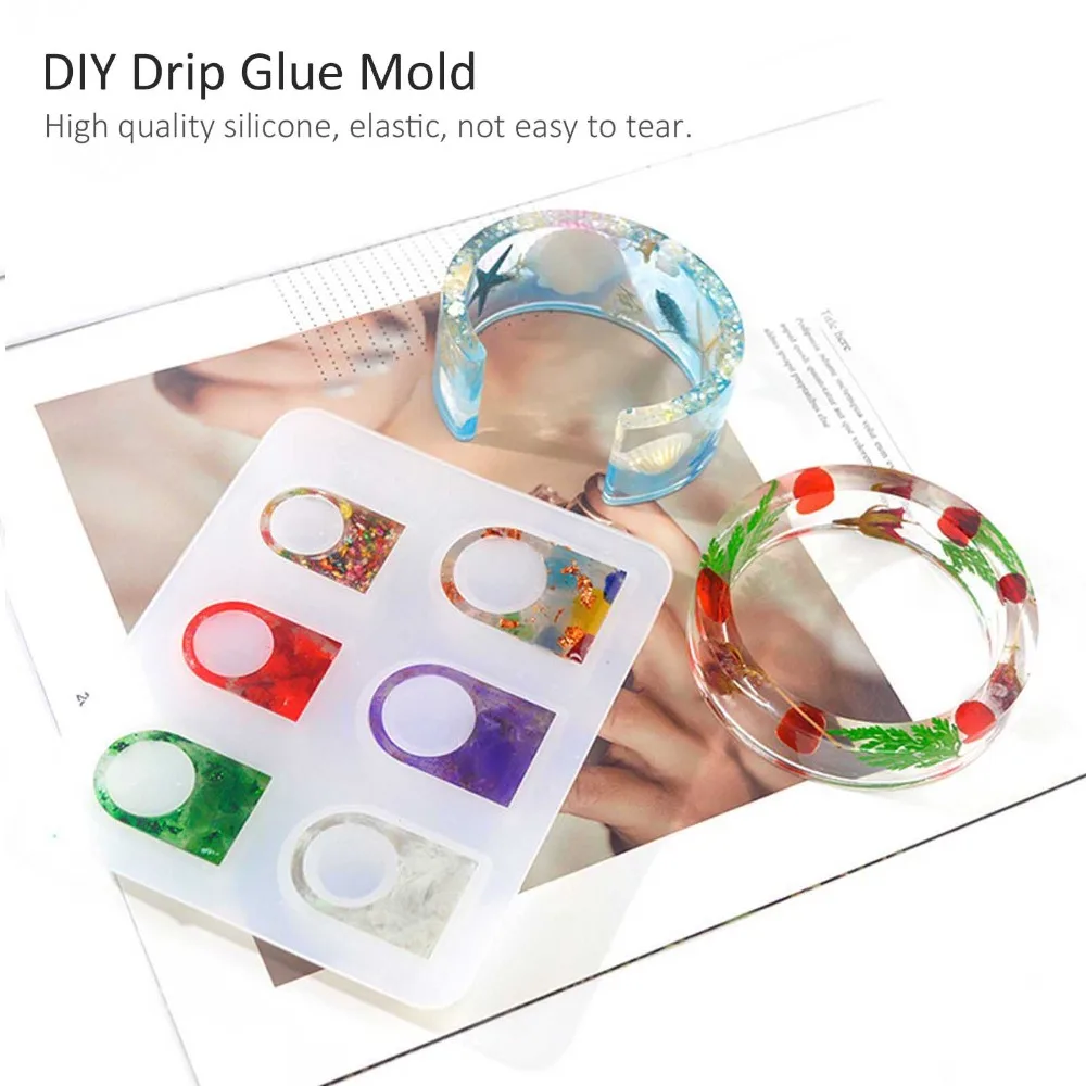 3pcs Resin Casting Molds White Silicone Mold Multiple Sizes Easy Demold Ring Silicone Mold Bracelet Silicone Mold Resin Casting
3pcs Resin Casting Molds White Silicone Mold Multiple Sizes Easy Demold Ring Silicone Mold Bracelet Silicone Mold Resin Casting