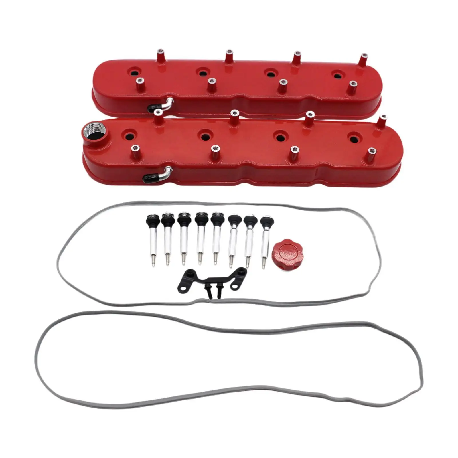 Крышки клапана, автомобильный компонент, литой алюминий для Chevy 241-113, высокий LS LS2
Крышки клапана, автомобильный компонент, литой алюминий для Chevy 241-113, высокий LS LS2