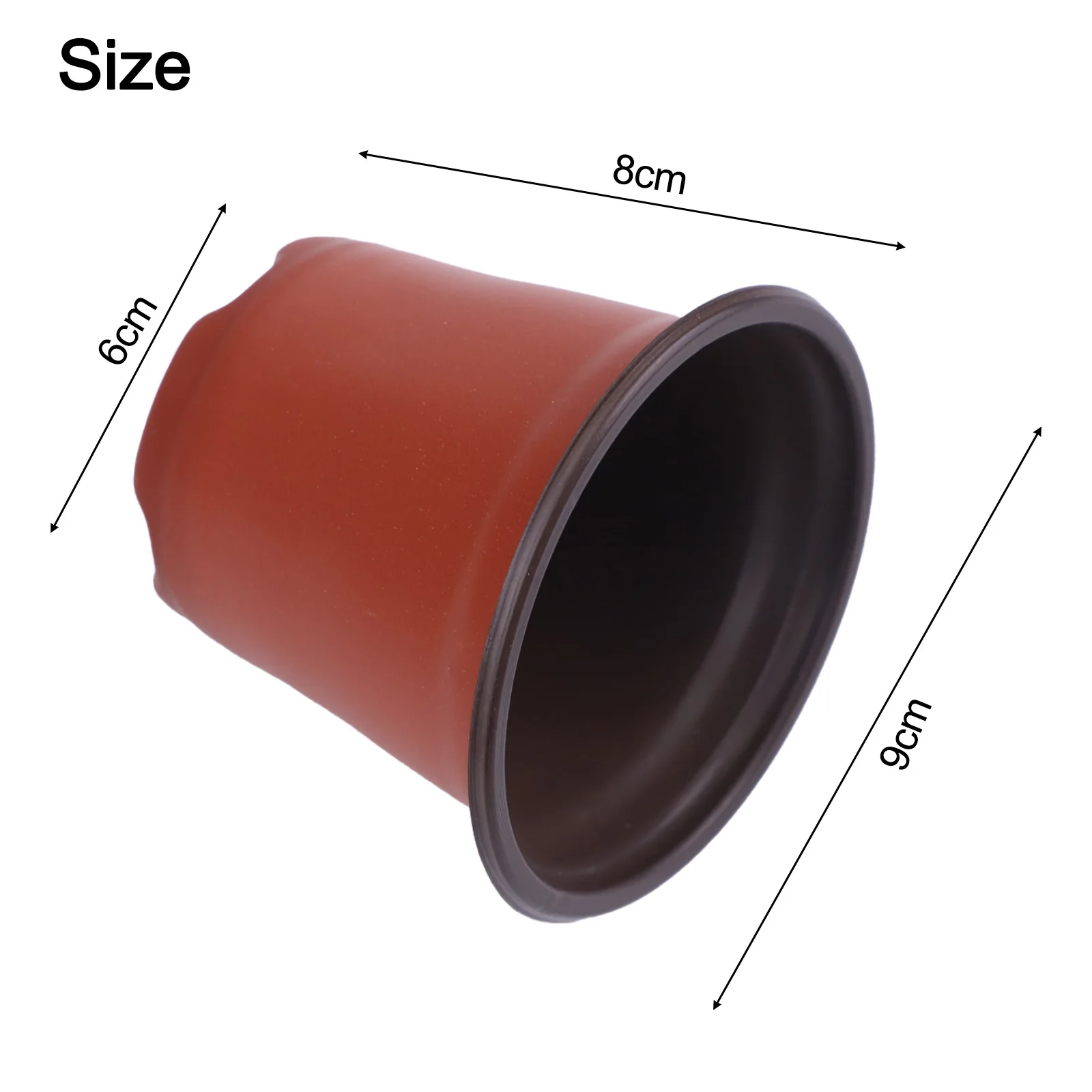 100pc Plant Pots Small Terracotta Plastic Flower Pot Cactlus Tiny Nursery Transplant Flower Pots Fall Resistant Tray Grow Box
100pc Plant Pots Small Terracotta Plastic Flower Pot Cactlus Tiny Nursery Transplant Flower Pots Fall Resistant Tray Grow Box