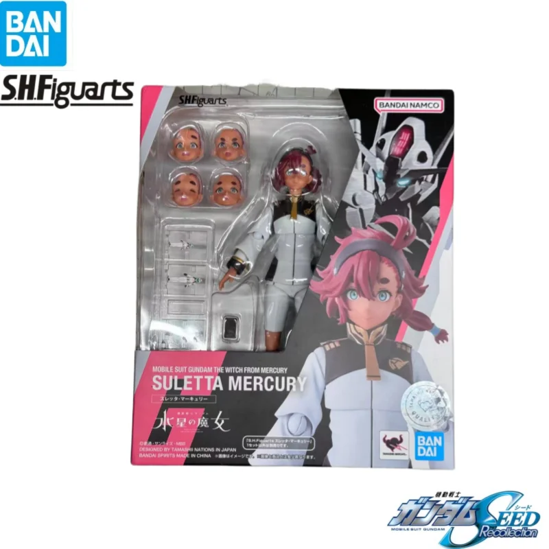 In Stock Bandai Original S H Figuarts Gundam Suletta Mercury Action Figure Model Doll Brand New Boxed Anime Characters Toys
In Stock Bandai Original S H Figuarts Gundam Suletta Mercury Action Figure Model Doll Brand New Boxed Anime Characters Toys