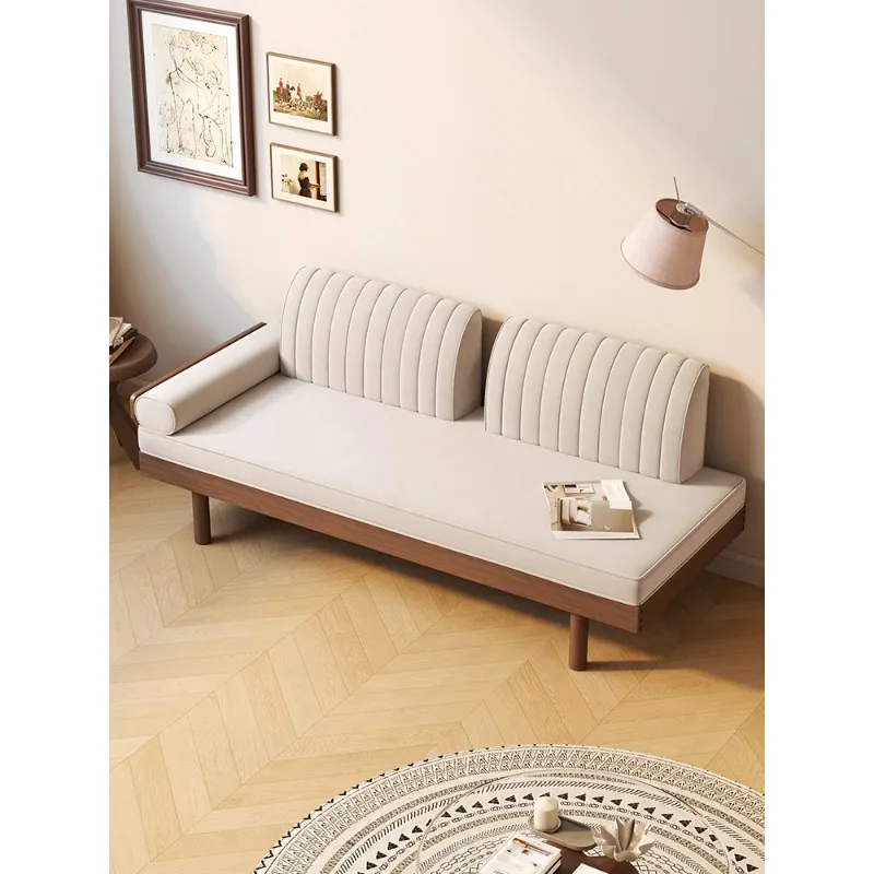 Japanese-style armless solid wood sofa full solid wood living room small apartment winter and summer tatami sofa bed
Japanese-style armless solid wood sofa full solid wood living room small apartment winter and summer tatami sofa bed
