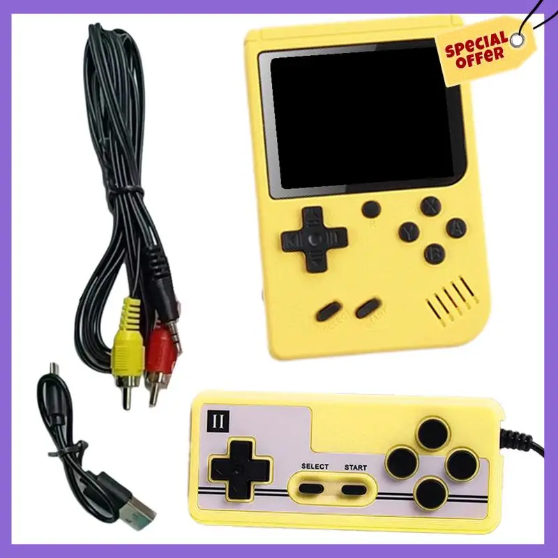 -A96Z Handheld Video Game Console 3.0 Inch Color Retro Portable Mini LCD Kids Color Game Player Built In 500 Games
-A96Z Handheld Video Game Console 3.0 Inch Color Retro Portable Mini LCD Kids Color Game Player Built In 500 Games