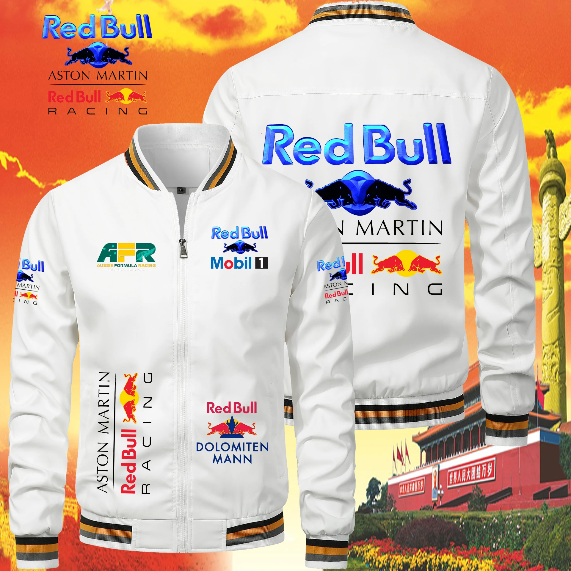 2025 latest Red Bull logo energy alliance printed zipper jacket coat | Dynamic logo design, windproof and breathable, it is a mu
2025 latest Red Bull logo energy alliance printed zipper jacket coat | Dynamic logo design, windproof and breathable, it is a mu