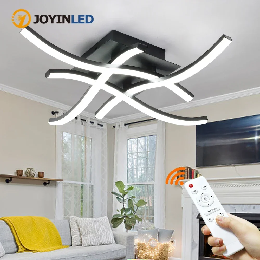 Creative LED Ceiling Light Dimmable Lamps AC85-265V Modern Style for Bedroom Dining Room Ceiling Chandelier Interior Lighting
Creative LED Ceiling Light Dimmable Lamps AC85-265V Modern Style for Bedroom Dining Room Ceiling Chandelier Interior Lighting