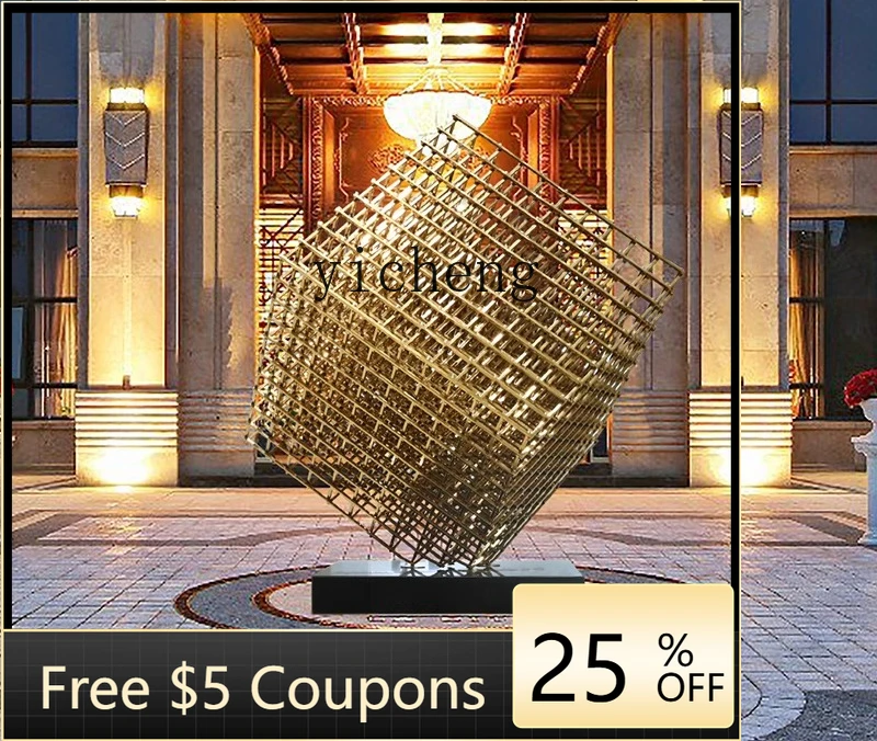 Sales Office Lobby Modern Abstract Sculpture Hotel Villa Entrance Large Floor Metal Ornament
Sales Office Lobby Modern Abstract Sculpture Hotel Villa Entrance Large Floor Metal Ornament