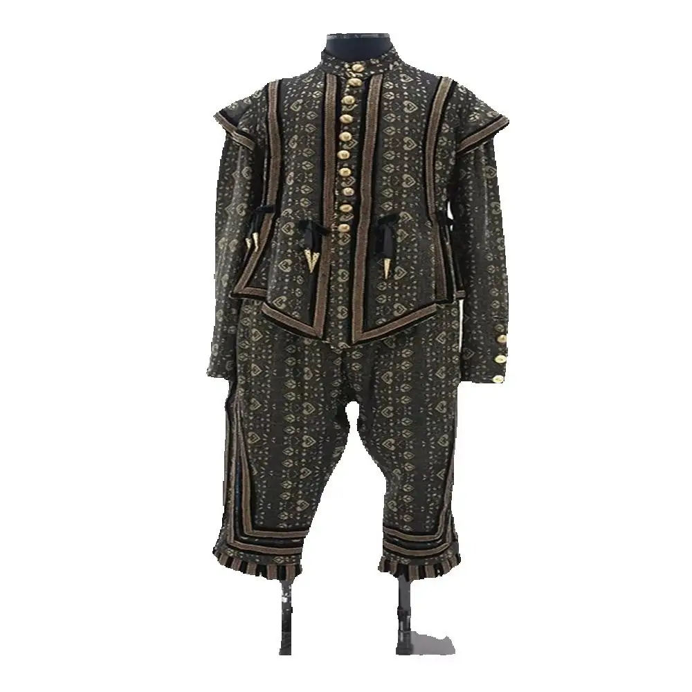 1650s Tudor Elizabethan King Costume Medieval Renaissance Victorian Noble Royal Regency Outfit
1650s Tudor Elizabethan King Costume Medieval Renaissance Victorian Noble Royal Regency Outfit