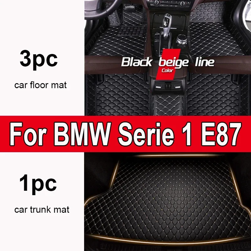 Thickening Custom Auto Luxury Leather Car Floor Mat For BMW Serie 1 E87 2007 2008 2009 2010 Car Mat Full Set Women Waterproof Ac
Thickening Custom Auto Luxury Leather Car Floor Mat For BMW Serie 1 E87 2007 2008 2009 2010 Car Mat Full Set Women Waterproof Ac