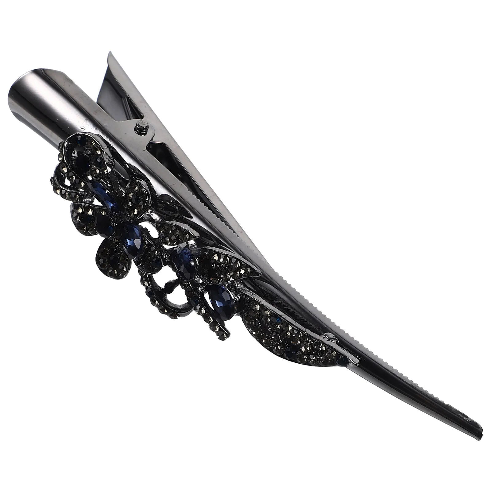 Vintage Rhinestone Duckbilled Metal Hair Clip Decorative Hair Accessory for Women Girls Stylish Elegant Hairstyling
Vintage Rhinestone Duckbilled Metal Hair Clip Decorative Hair Accessory for Women Girls Stylish Elegant Hairstyling