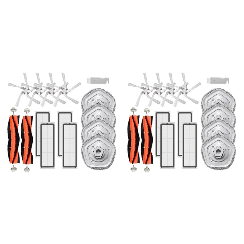 B82B-2 Set For Dreame Bot W10 Robot Vacuum Cleaner Accessories Main Side Brush Washable HEPA Filter Mop Cloth Spare Parts
B82B-2 Set For Dreame Bot W10 Robot Vacuum Cleaner Accessories Main Side Brush Washable HEPA Filter Mop Cloth Spare Parts