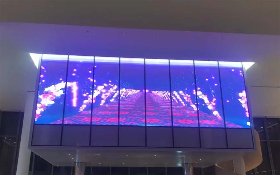 High Brightness Glass Window LED Video Wall Novastar 4K Advertising LED Film Screen Indoor Outdoor P6 P8 Transparent LED Display
High Brightness Glass Window LED Video Wall Novastar 4K Advertising LED Film Screen Indoor Outdoor P6 P8 Transparent LED Display