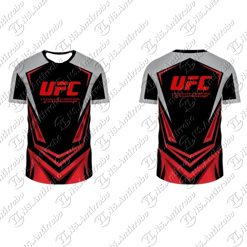 UFC 3D Printed Men's Fighting Fans Summer New Round Neck T-shirt Women's Outdoor Sports Short Sleeved Children's Combat Top
UFC 3D Printed Men's Fighting Fans Summer New Round Neck T-shirt Women's Outdoor Sports Short Sleeved Children's Combat Top