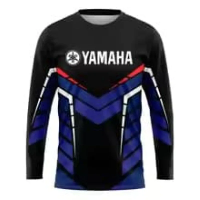 2026 Summer Hot Selling Yamaha Printed Blue Black Long Sleeved T-shirt Men and Women Fashionable Trendy Motorcycle T-shirt
2026 Summer Hot Selling Yamaha Printed Blue Black Long Sleeved T-shirt Men and Women Fashionable Trendy Motorcycle T-shirt