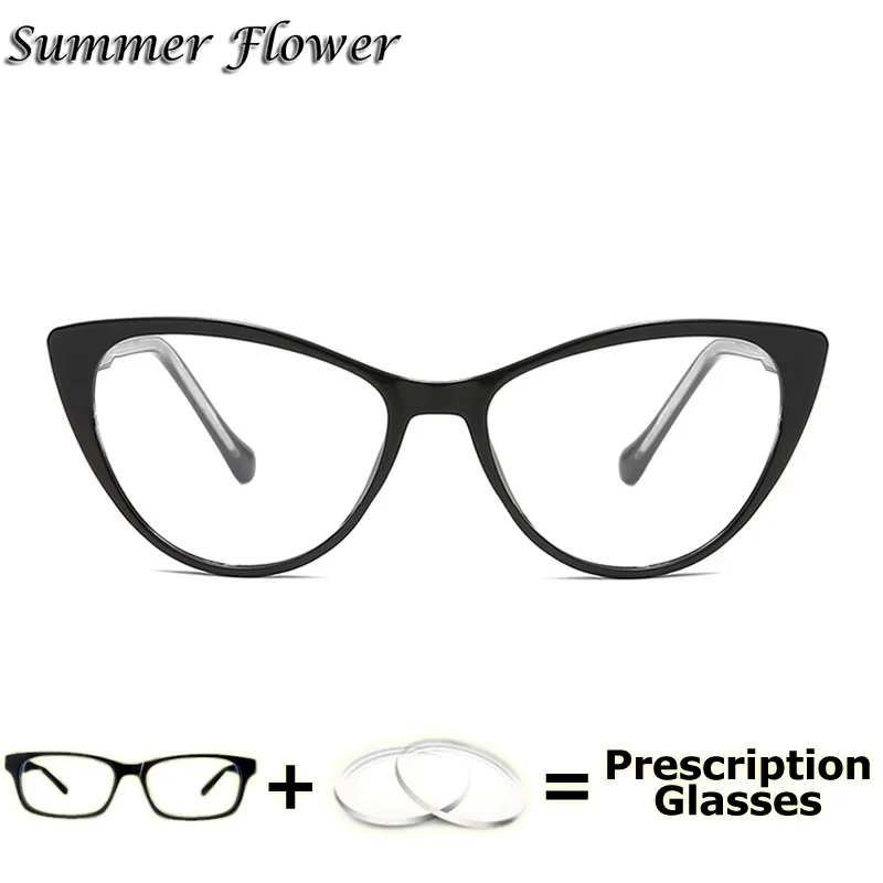 Prescription Glasses Cat Eye Women Myopia Recipe Clear Lenses Transition Multifocal Progressive Leopard Eyeglasses for Female
Prescription Glasses Cat Eye Women Myopia Recipe Clear Lenses Transition Multifocal Progressive Leopard Eyeglasses for Female