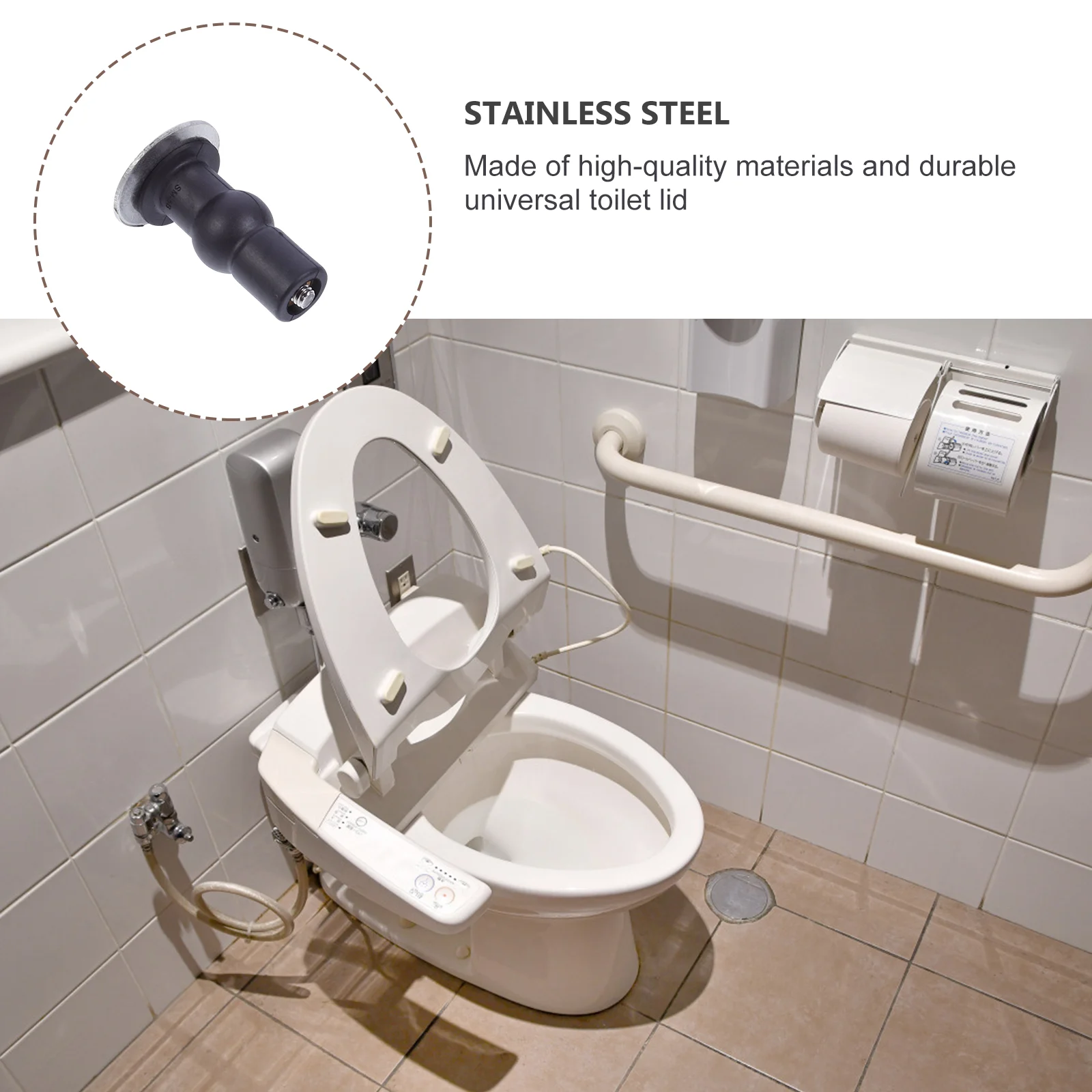 2Sets Toilet Lid Screws Universal Stainless Steel Expansion Bolt Screws Durable Bathroom Mounting Accessories Practical
2Sets Toilet Lid Screws Universal Stainless Steel Expansion Bolt Screws Durable Bathroom Mounting Accessories Practical