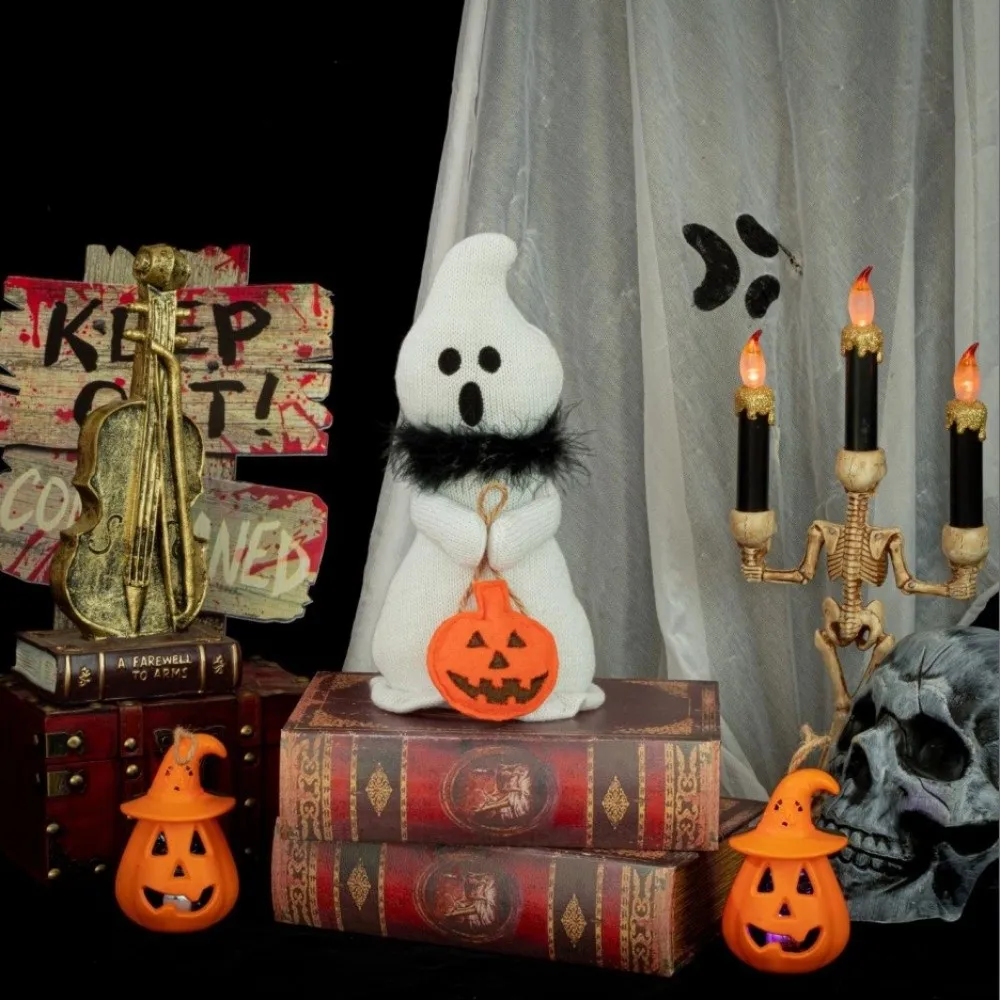 Creative Soft Halloween Ghost Doll With Scarf Scary Ghost Figurines Funny Ghost Festival Ornament Home Decor
Creative Soft Halloween Ghost Doll With Scarf Scary Ghost Figurines Funny Ghost Festival Ornament Home Decor